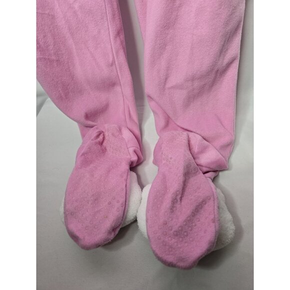 Hello Kitty 2012 Footed Pajamas Pink One Piece Jumpsuit Size Small- RARE HTF - Picture 10 of 10